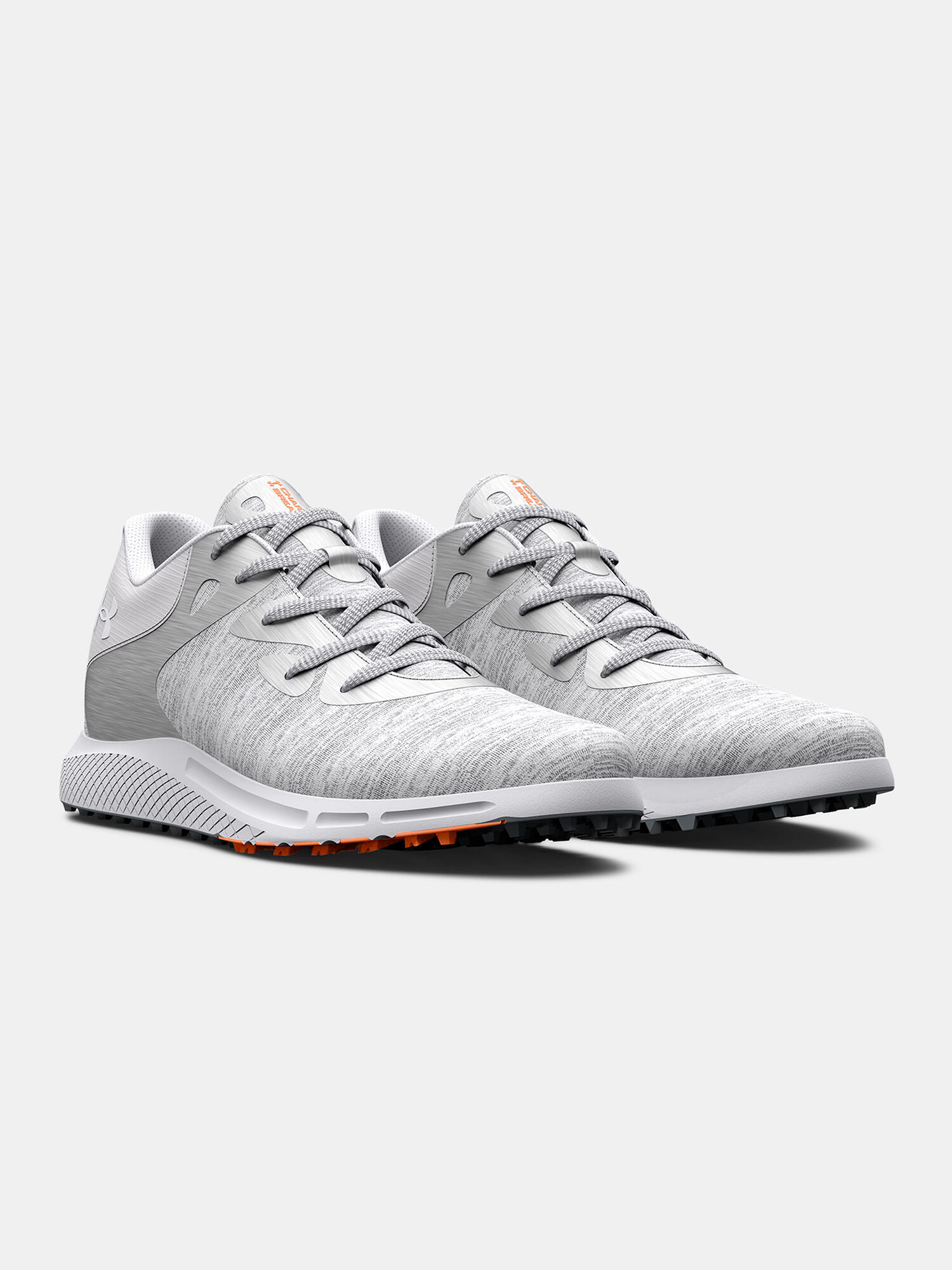 Chaussures de golf Under Armour Wcharged Breathe 2 Knit SL pour femme, grises 3/5