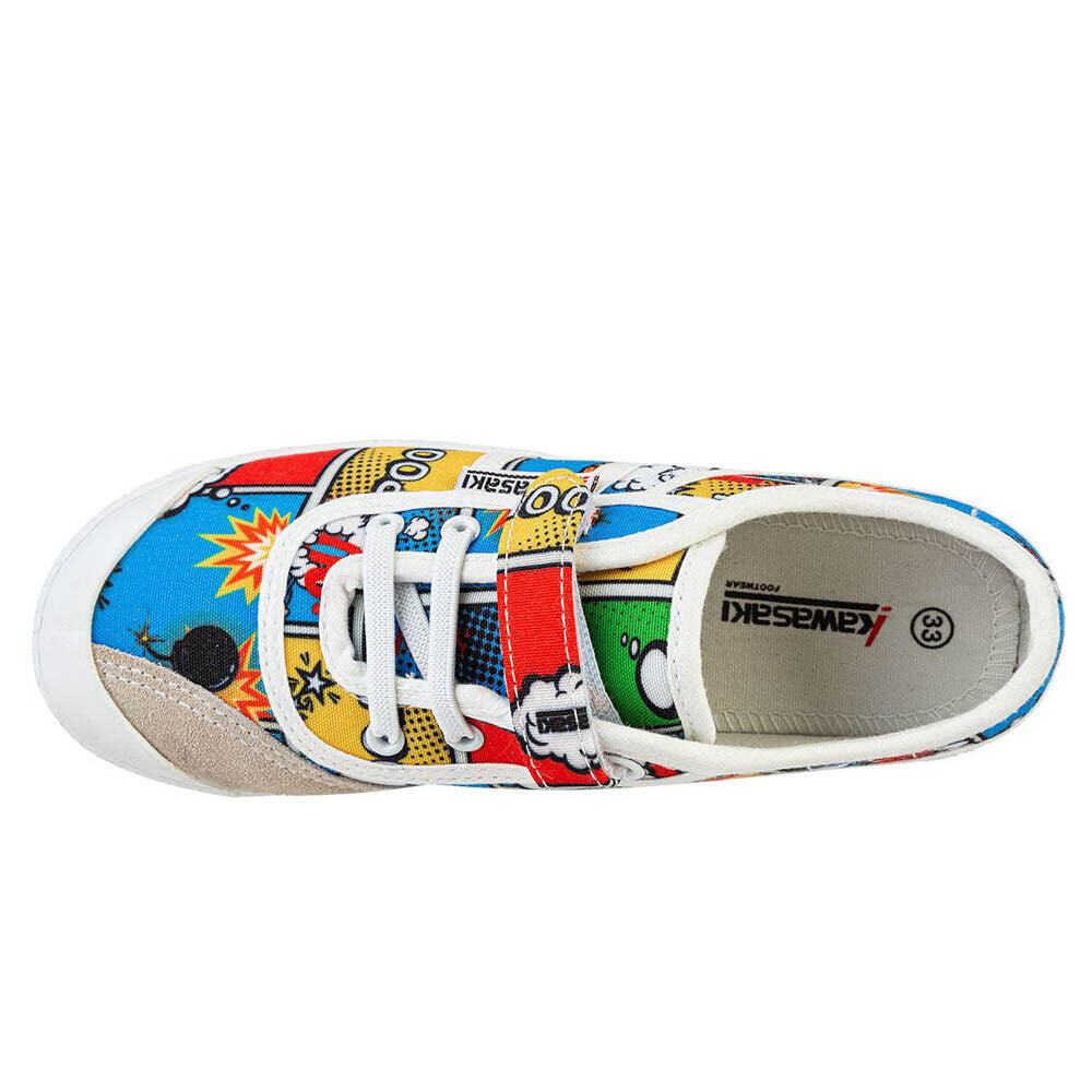Kawasaki Cartoon Kids Shoe W/Elastic K202585 MULTICOLOR 4/5