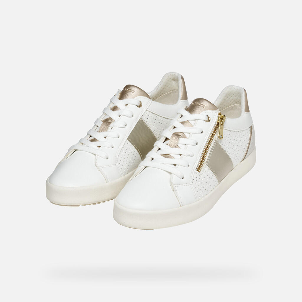 Baskets Femme D BLOMIEE Blanc/Blanc Cassé 4/7