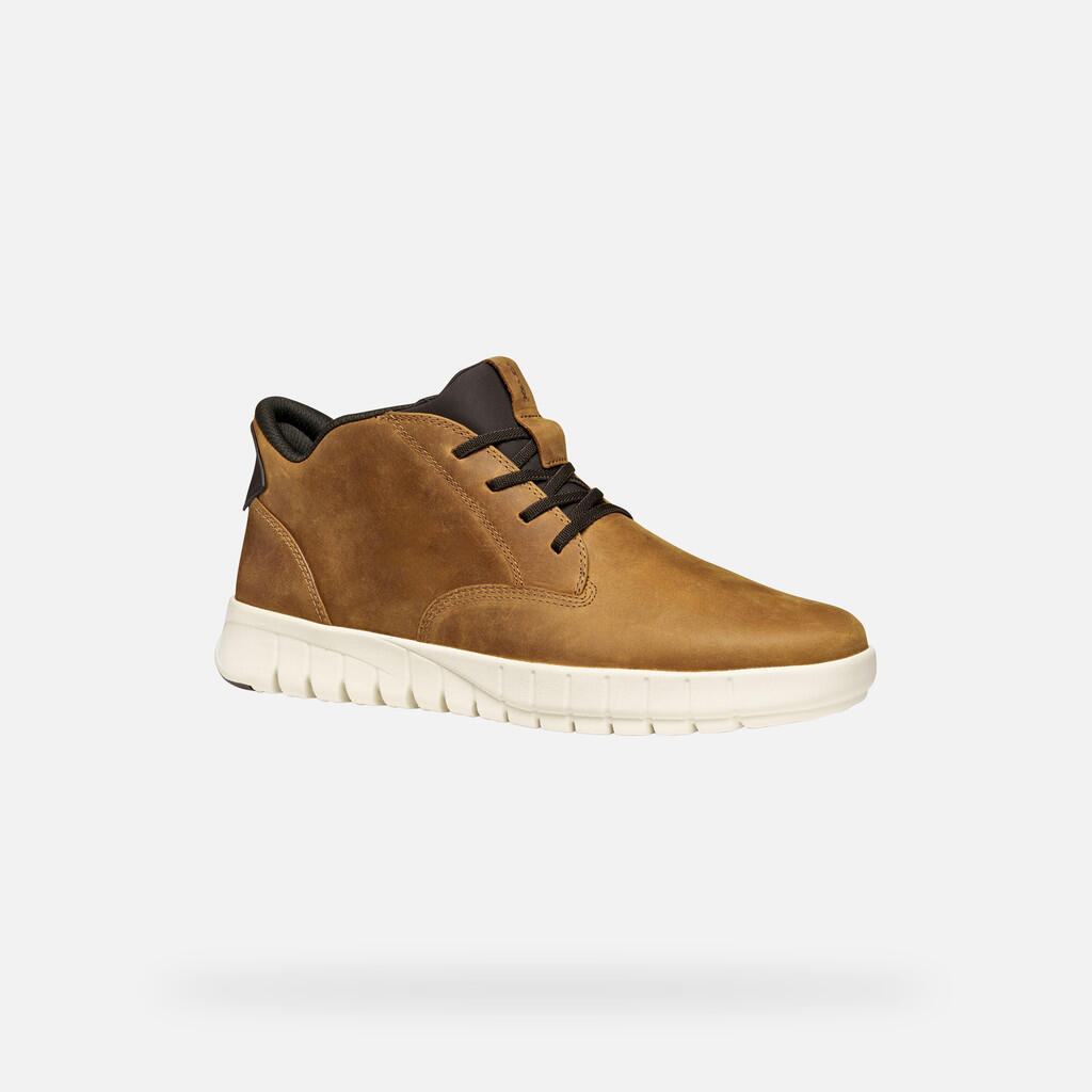 Bottines Geox U FLEXTRIDE PLUS Marron 5/7