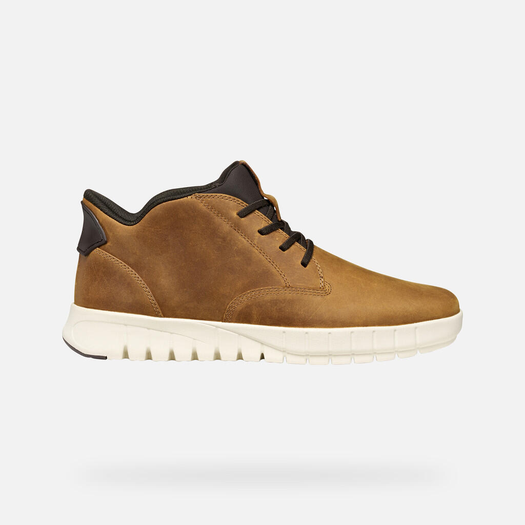Bottines Geox U FLEXTRIDE PLUS Marron 2/7