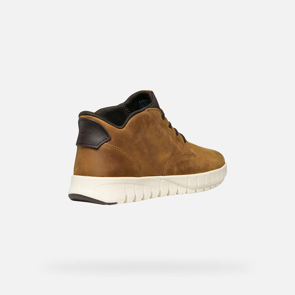 Bottines Geox U FLEXTRIDE PLUS Marron 7/7