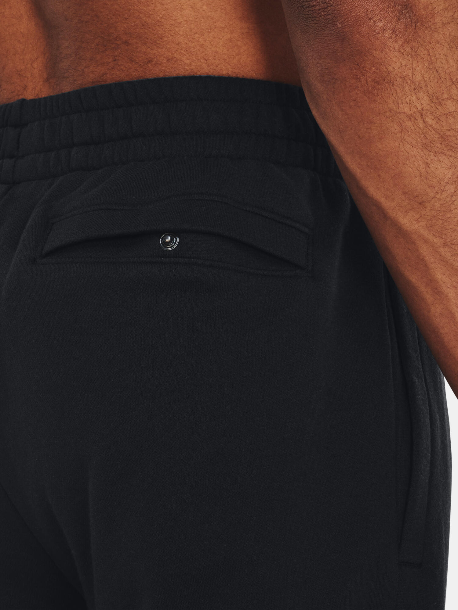 Pantalón De Chándal Ua Rival Fleece Under Armour Para Hombre Negro 5/6