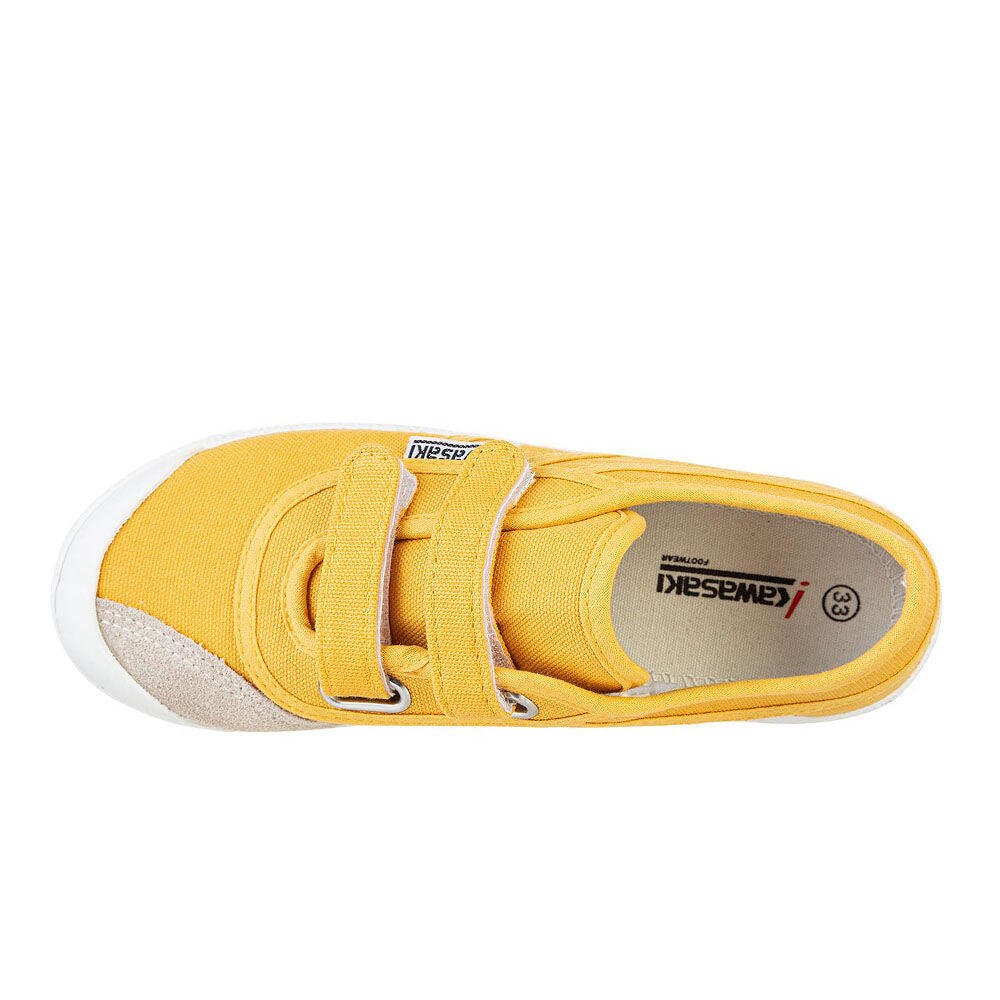 Kawasaki Original Kids Shoe W/velcro K202432 GOLD 4/5