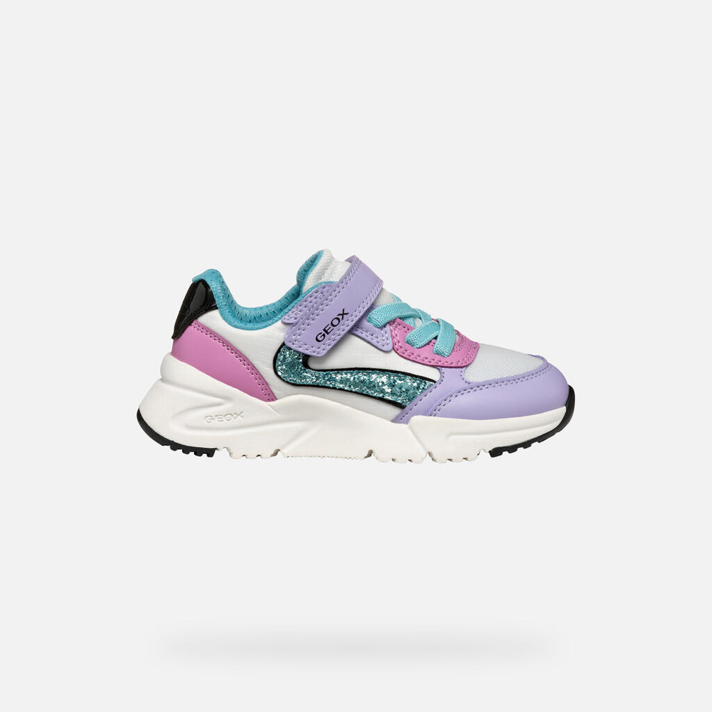 Baskets Fille LOFTUS GIRL Lilas/Turquoise 2/7