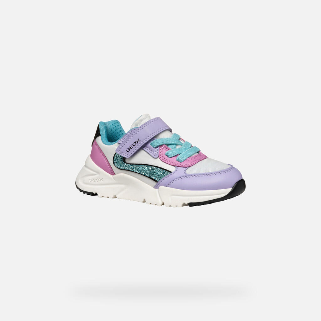 Baskets Fille LOFTUS GIRL Lilas/Turquoise 4/7