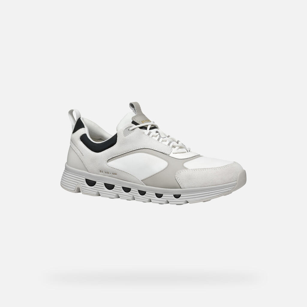 Baskets Homme U SPHERICA ECUB-4 Blanc/Gris Clair 3/7