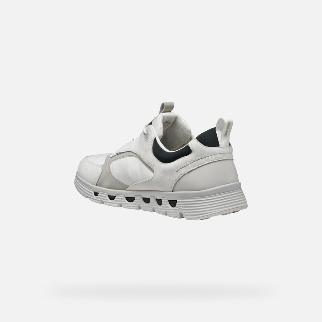 Baskets Homme U SPHERICA ECUB-4 Blanc/Gris Clair 4/7