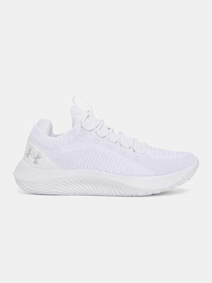 Heren trainingsschoenen under armour dynamic 2 wit/distant gray/halo gray