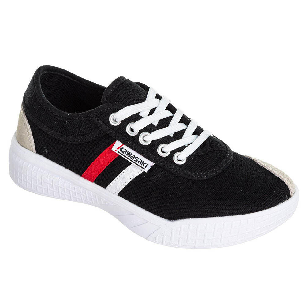 Kawasaki Leap Retro Canvas Shoe K212325 1001 Black 2/5