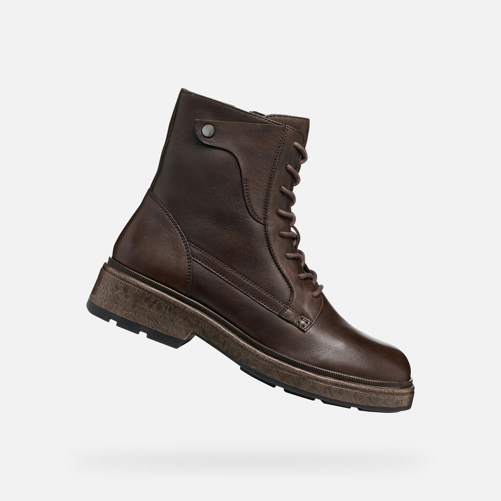 Lace-up ankle boots for women Geox Swelen