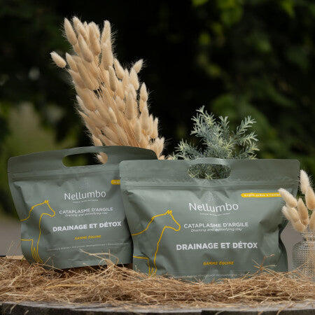 Cataplasme d'argile Drainage detox - Nellumbo 2/7