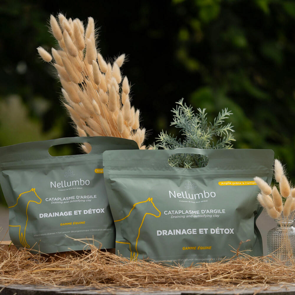 Cataplasme d'argile Drainage detox - Nellumbo 7/7
