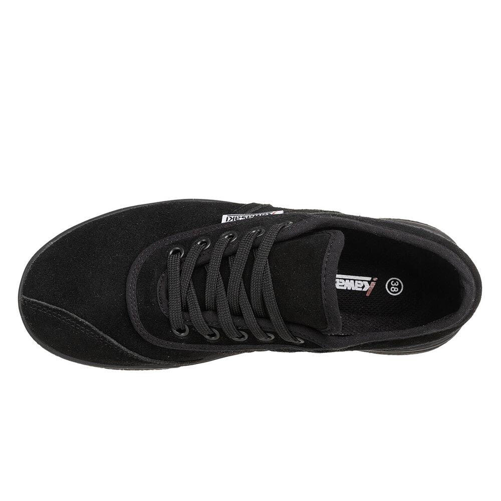 Kawasaki Leap Suede Shoe K204414 1001S Black Solid 5/5
