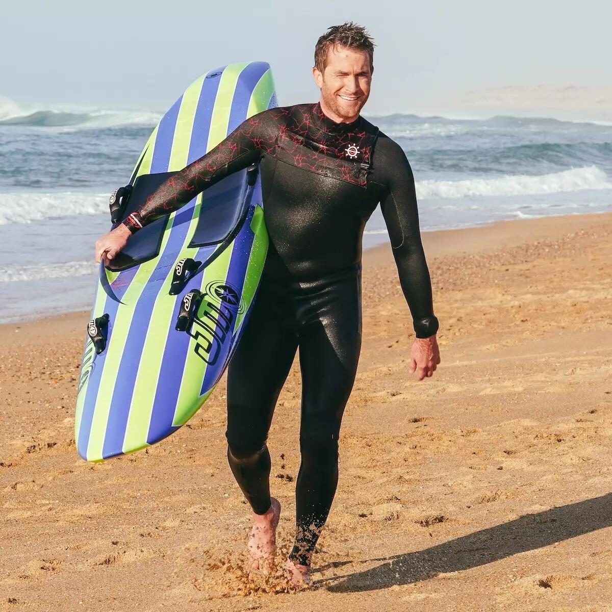 Traje neopreno natación hombre Mellow Sea Surf'n'Lifesaving Chest Zip 2/7