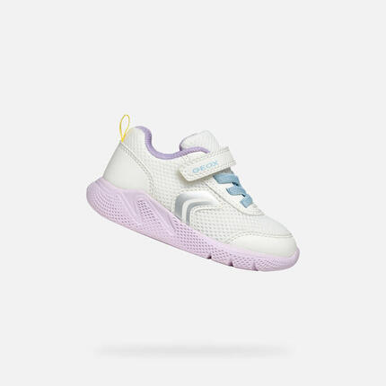 Baskets Bébé Fille SPRINTYE BABY Rose/Vert D'eau