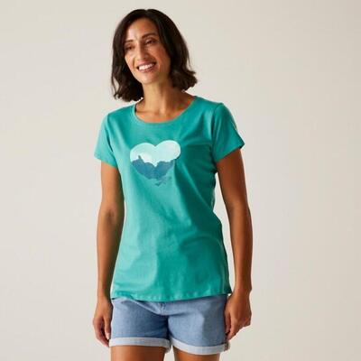 T-Shirt leicht, atmungsaktiv, UV-schützend Damen - Breezed V