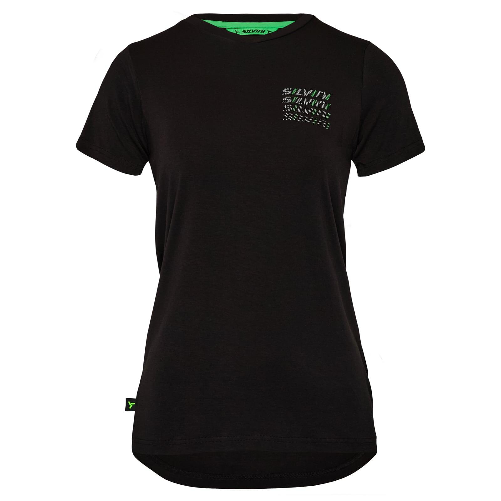 Silvini - T-shirt Femme En Fibre De Bambou Monira Wd2521 - Maillot Manches Courtes - Noir - Decathlon