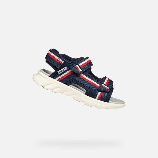 Sandales Garçon SANDAL AIRADYUM BOY Bleu Marine/Rouge