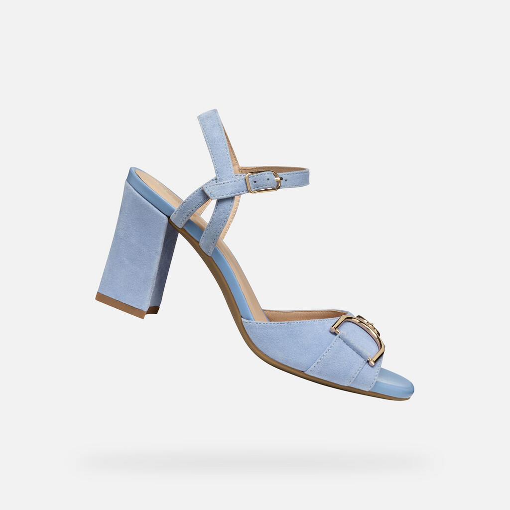 Sandales Femme NEW ERAKLIA 80 WOMAN Bleu Clair 1/7