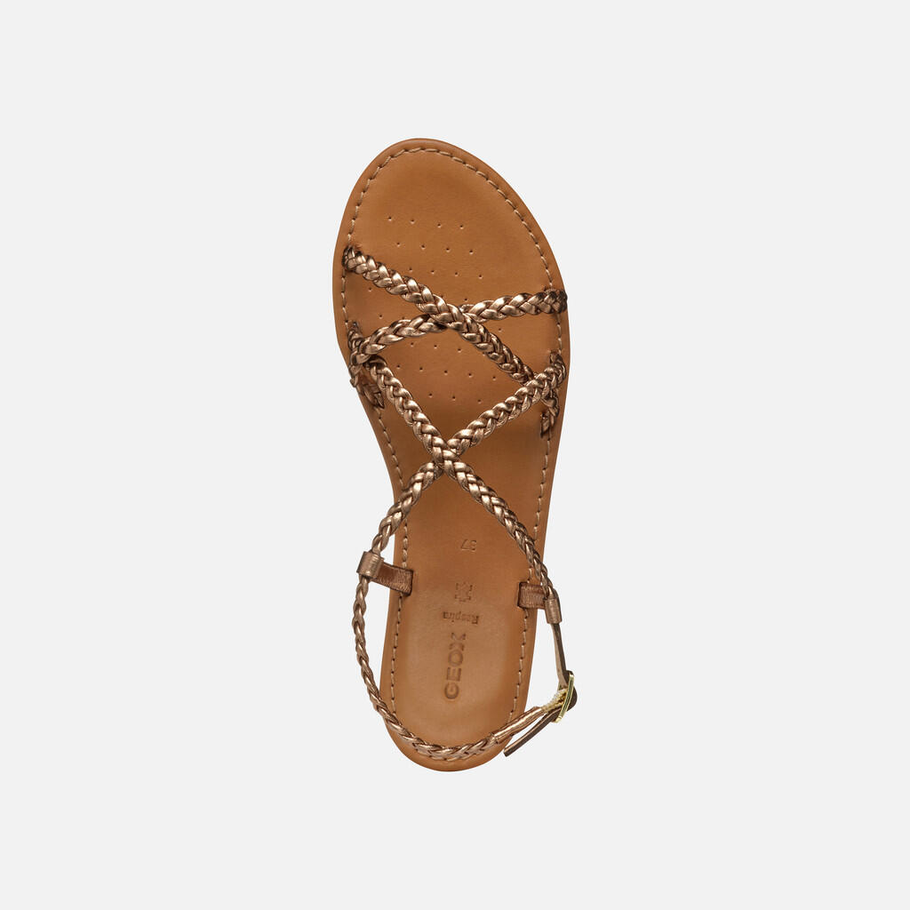 Sandales Femme D SOZY S Bronze 6/7