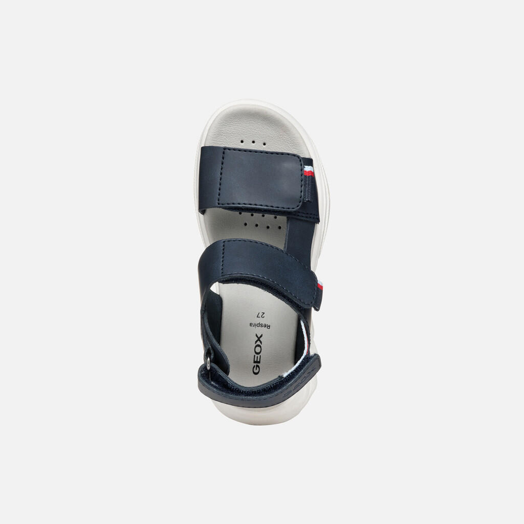Sandales Garçon SANDAL AIRADYUM BOY Bleu Marine/Rouge 7/7