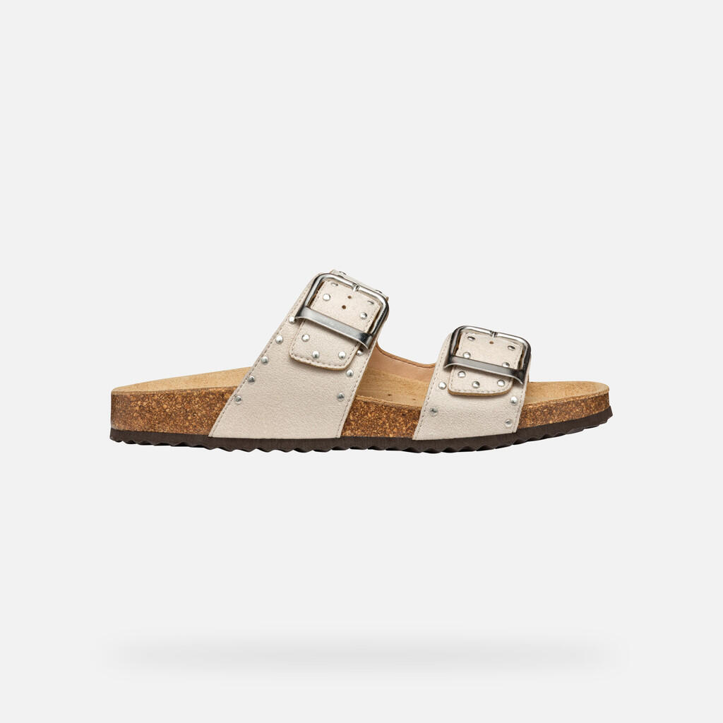 Sandales Femme BRIONIA R WOMAN Blanc Cassé 2/7