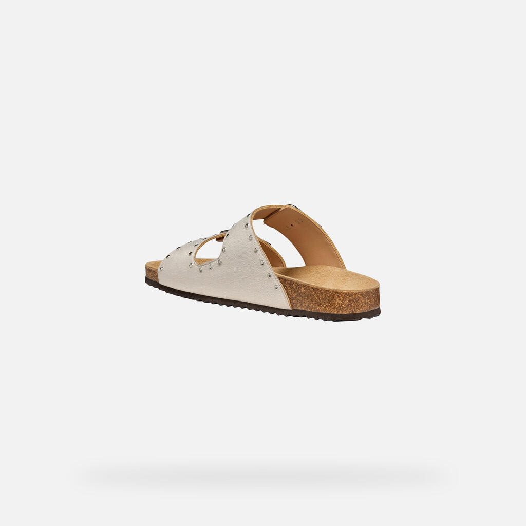 Sandales Femme BRIONIA R WOMAN Blanc Cassé 6/7