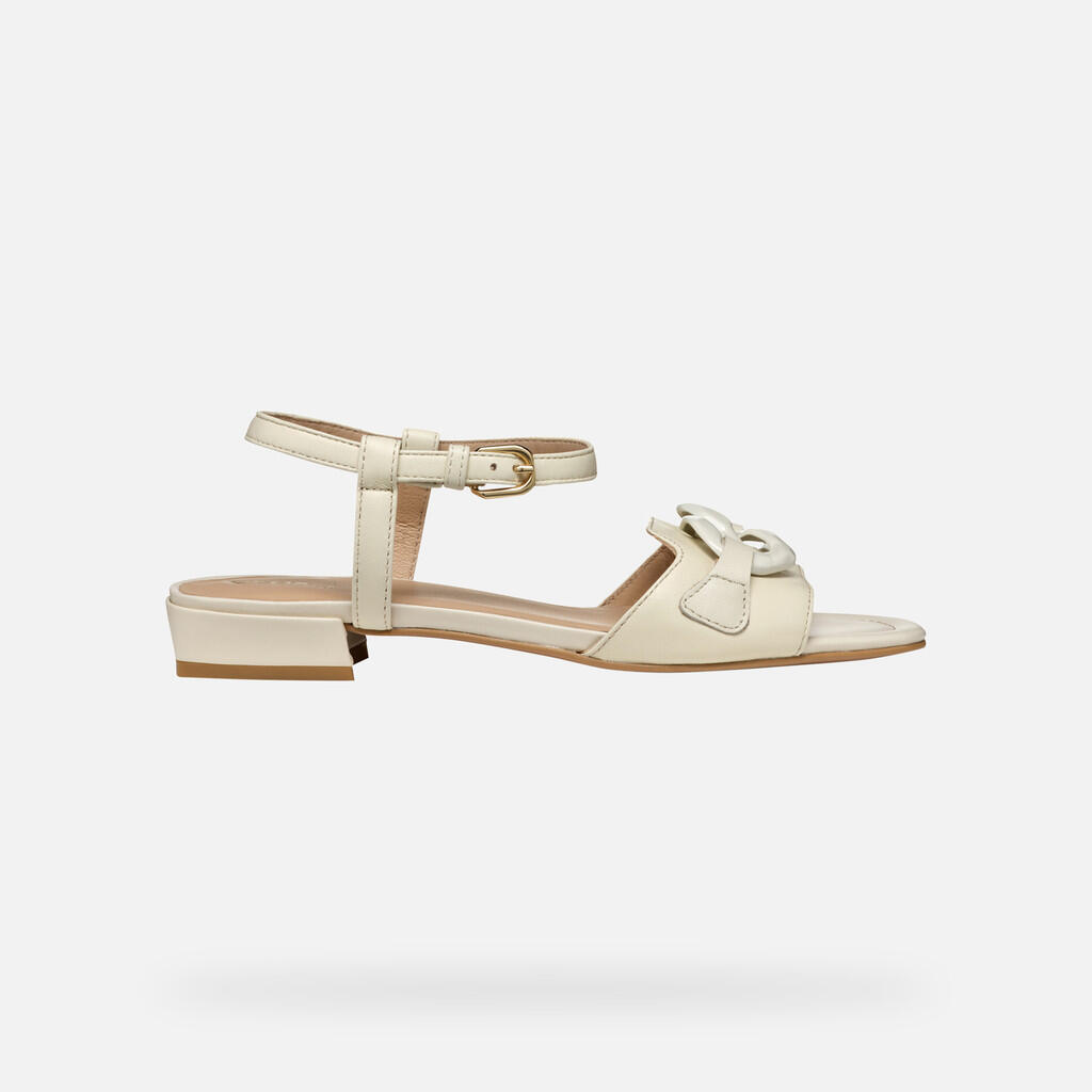 Sandales Femme NEW ERAKLIA 15 WOMAN Blanc Cassé 2/7