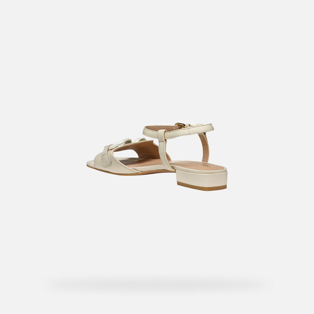 Sandales Femme NEW ERAKLIA 15 WOMAN Blanc Cassé 6/7