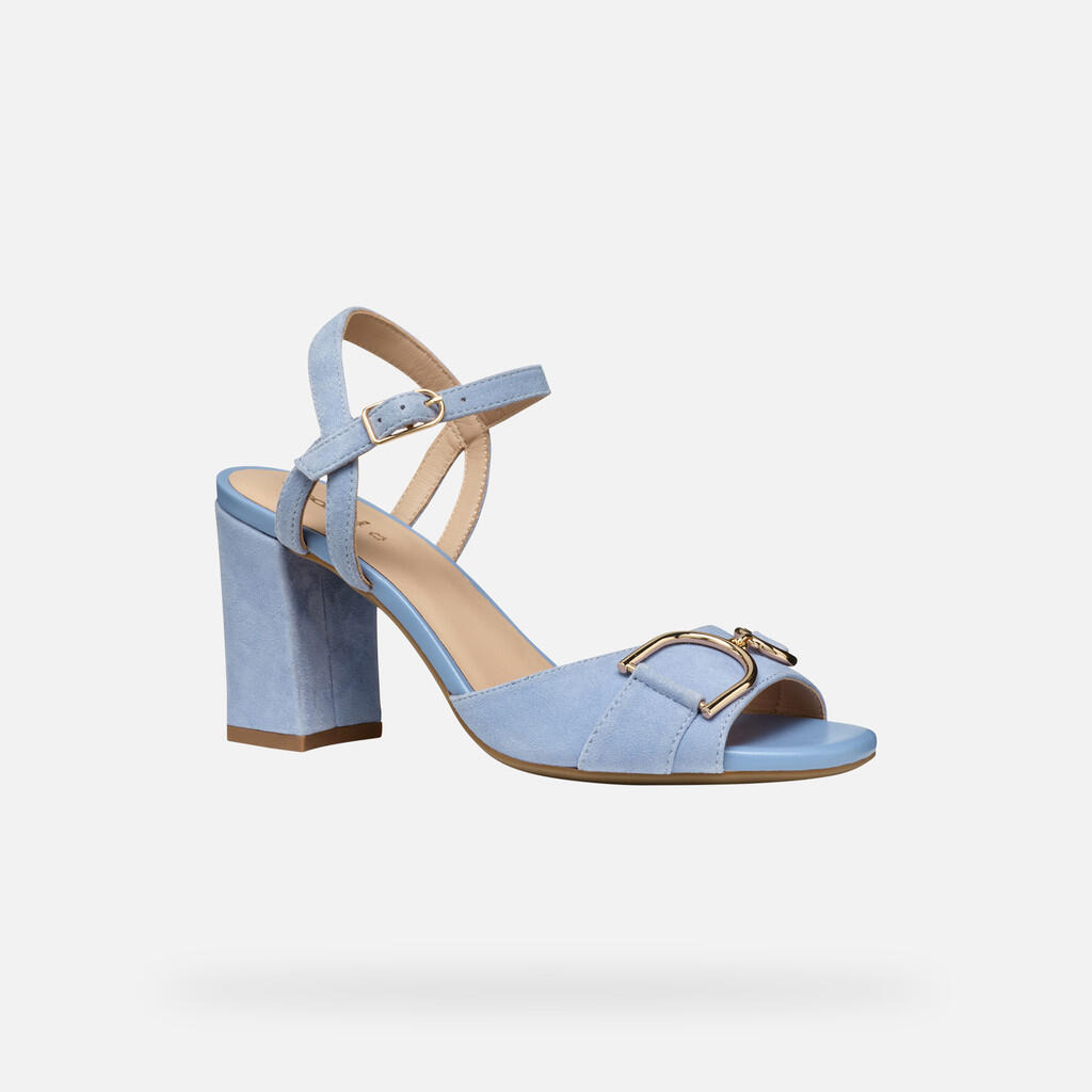 Sandales Femme NEW ERAKLIA 80 WOMAN Bleu Clair 5/7
