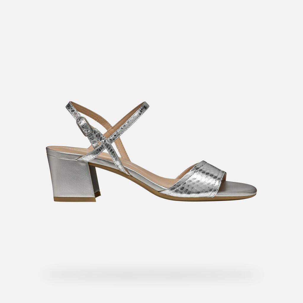 Sandales Femme D NEW ERAKLIA 50 Argent 2/7