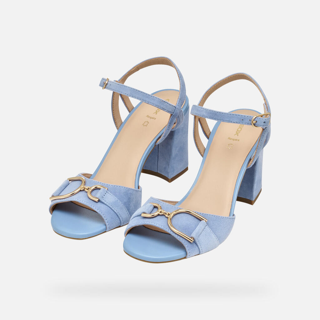 Sandales Femme NEW ERAKLIA 80 WOMAN Bleu Clair 4/7