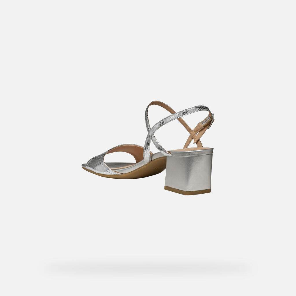 Sandales Femme D NEW ERAKLIA 50 Argent 6/7