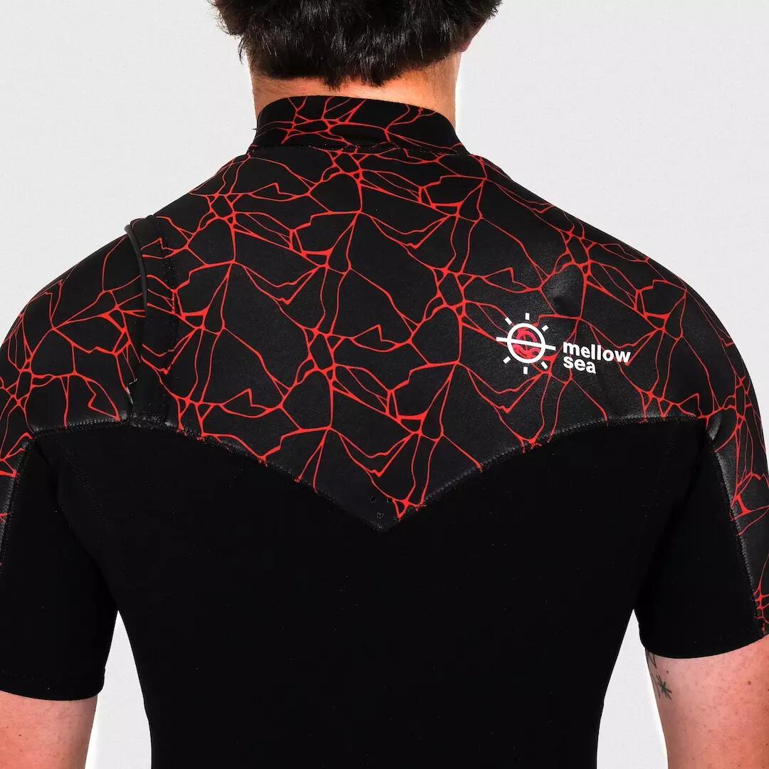 Traje neopreno natación hombre Mellow Sea Steamer Mangas Cortas 3/7