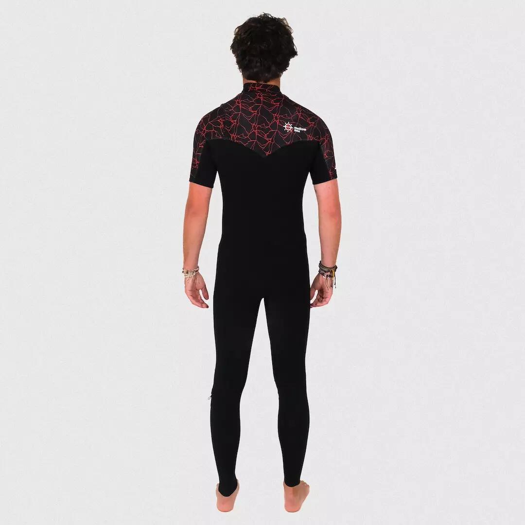 Traje neopreno natación hombre Mellow Sea Steamer Mangas Cortas 2/7