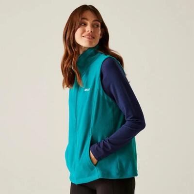 Dames mouwloze fleece met rits regatta sweetness
