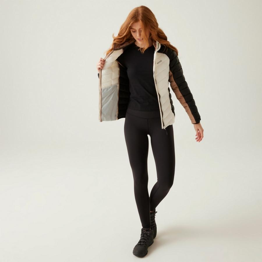 Doudoune Chaude Déperlante "Women's Hooded Dalent" - Regatta Blanc 38 5/7