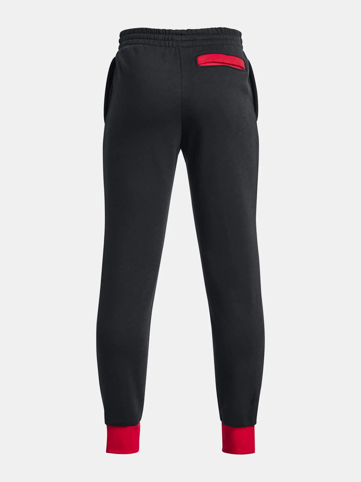 Fiú melegítőnadrág Under Armour UA Rival Fleece Script Jgrs 2/2