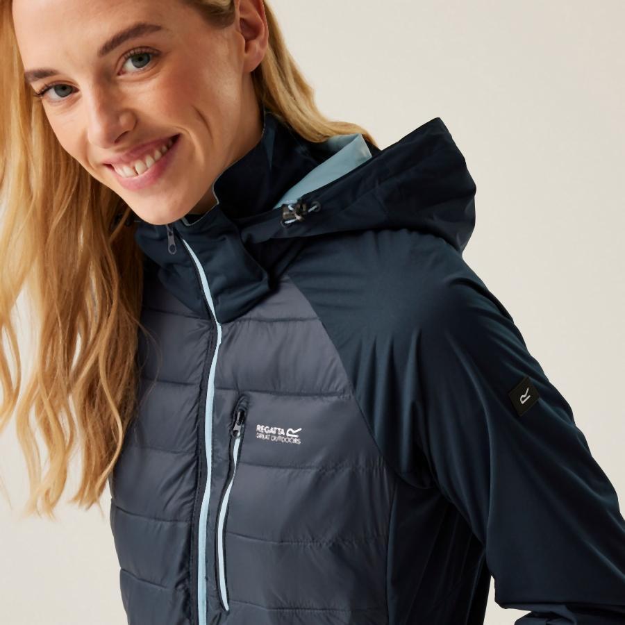 Giacca con cappuccio da donna Regatta Pro Hybrid 2/7