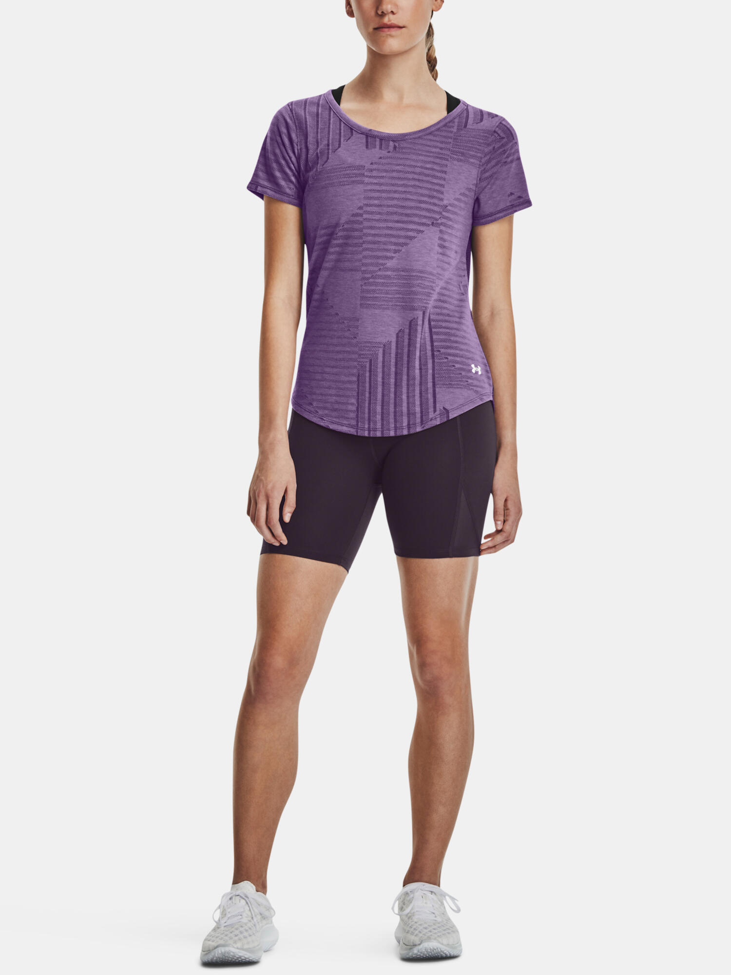 T-Shirt Koszulka Damska Do Biegania Under Armour Sportowa Treningowa 6/6