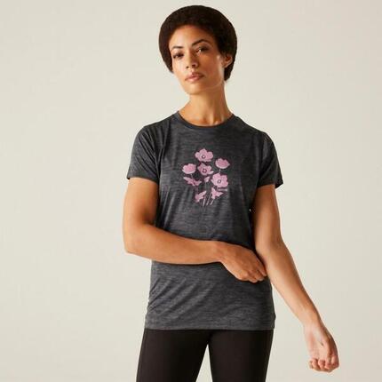 Tee Shirt Respirant Regatta "Womens Fingal IX" Gris 46