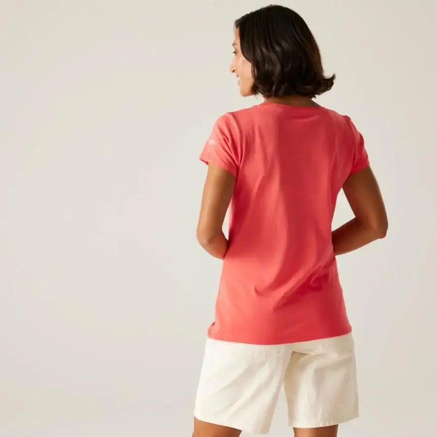 Maglietta da donna con scollo a V Regatta Breezed 2/4
