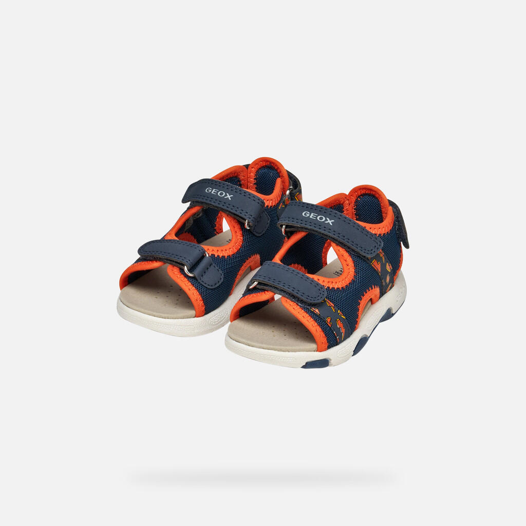 Sandały GEOX B SANDAL MULTY BOY Niebieski 3/7