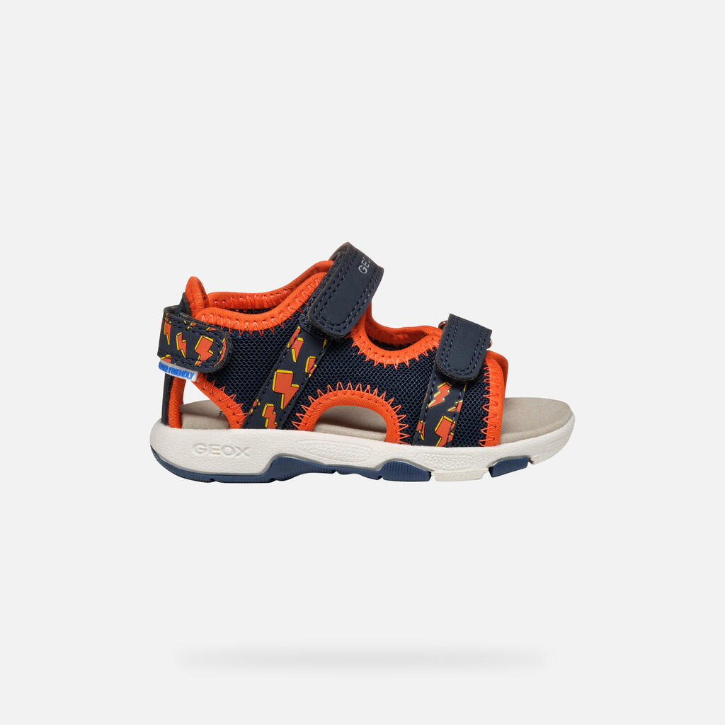 Sandały GEOX B SANDAL MULTY BOY Niebieski 2/7