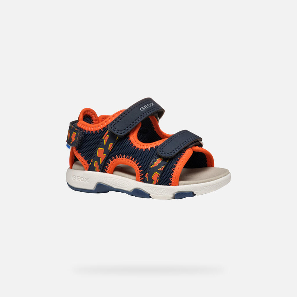 Sandały GEOX B SANDAL MULTY BOY Niebieski 4/7