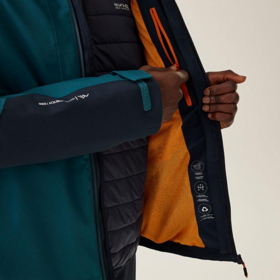 Regatta - Veste De Trekking Regatta Wentwood Ix 3-en-1 Pour Hommes - Coupe-pluie - Vert - 52 2xl - Decathlon