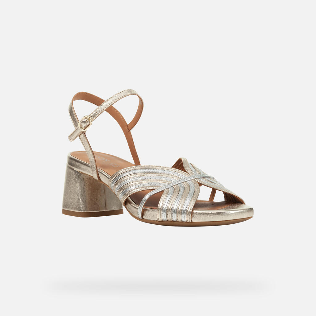 Sandales Femme GENZIANA MID WOMAN Or/Argent 3/7