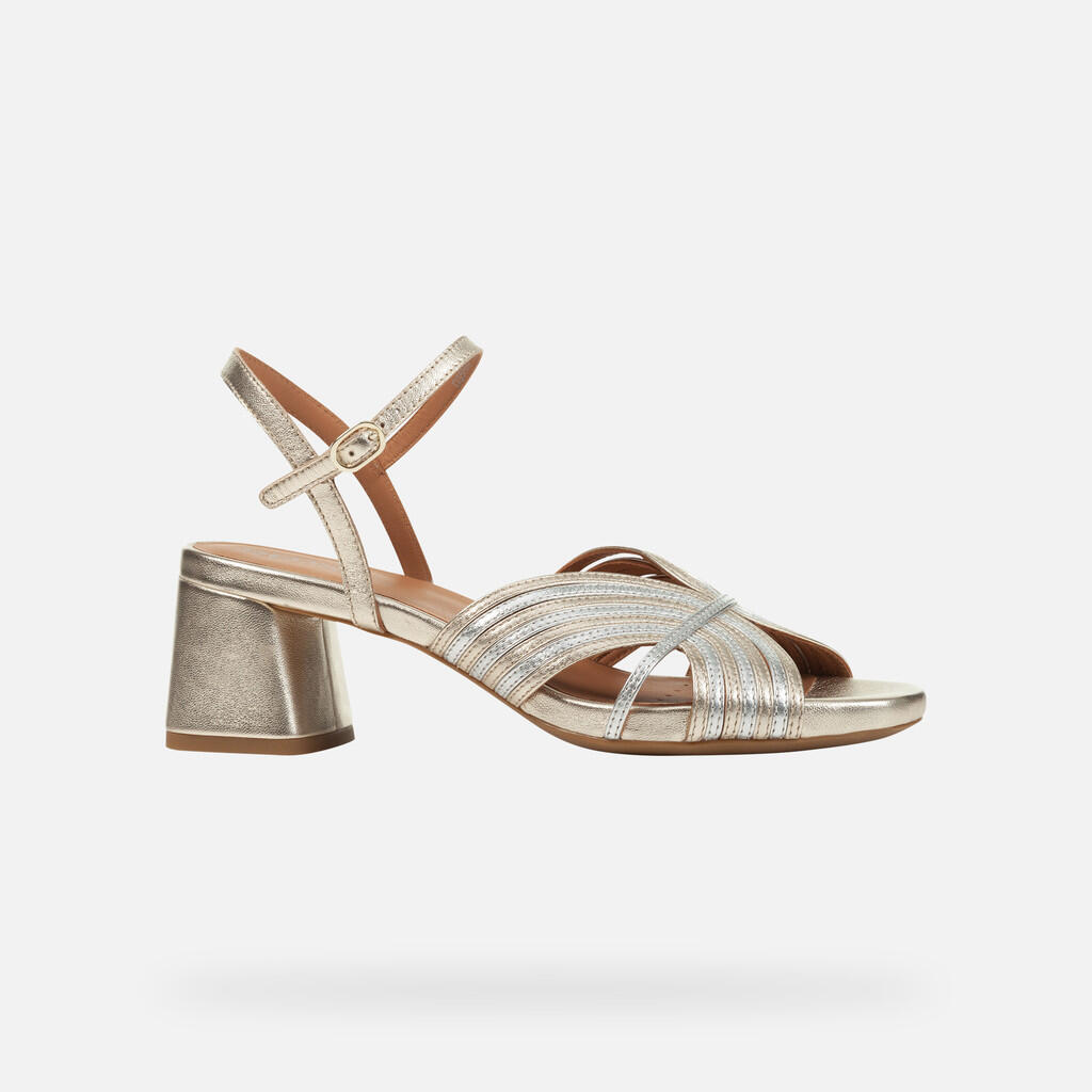 Sandales Femme GENZIANA MID WOMAN Or/Argent 2/7