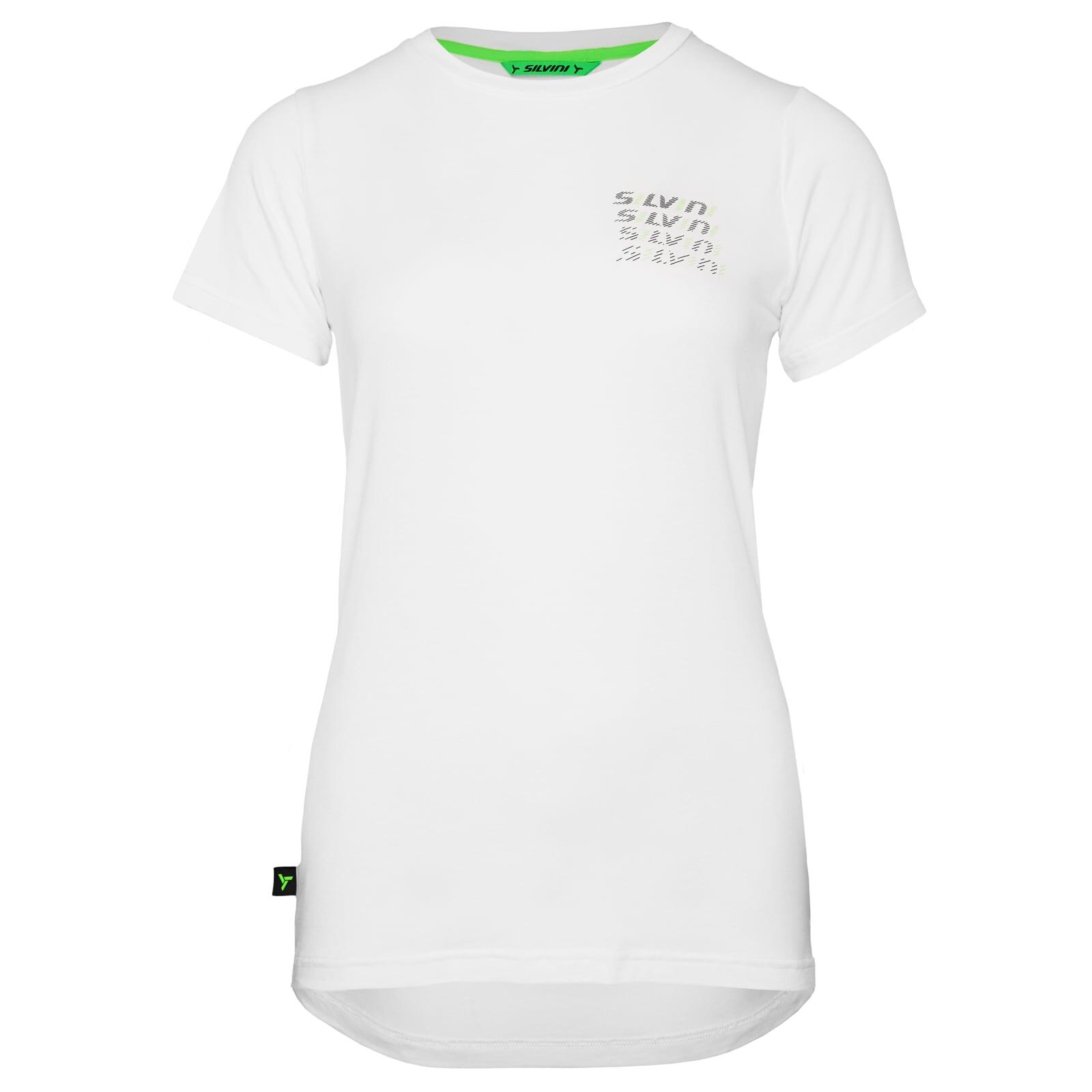 Silvini - T-shirt Femme En Fibre De Bambou Monira Wd2521 - Maillot Manches Courtes - Blanc - Decathlon